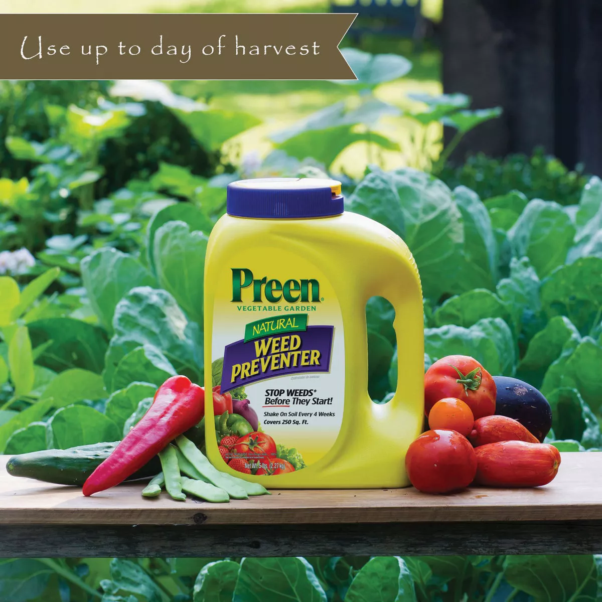 Preen 5 Lb. Ready To Use Granules Natural Vegetable Garden Weed Preventer - photo 3