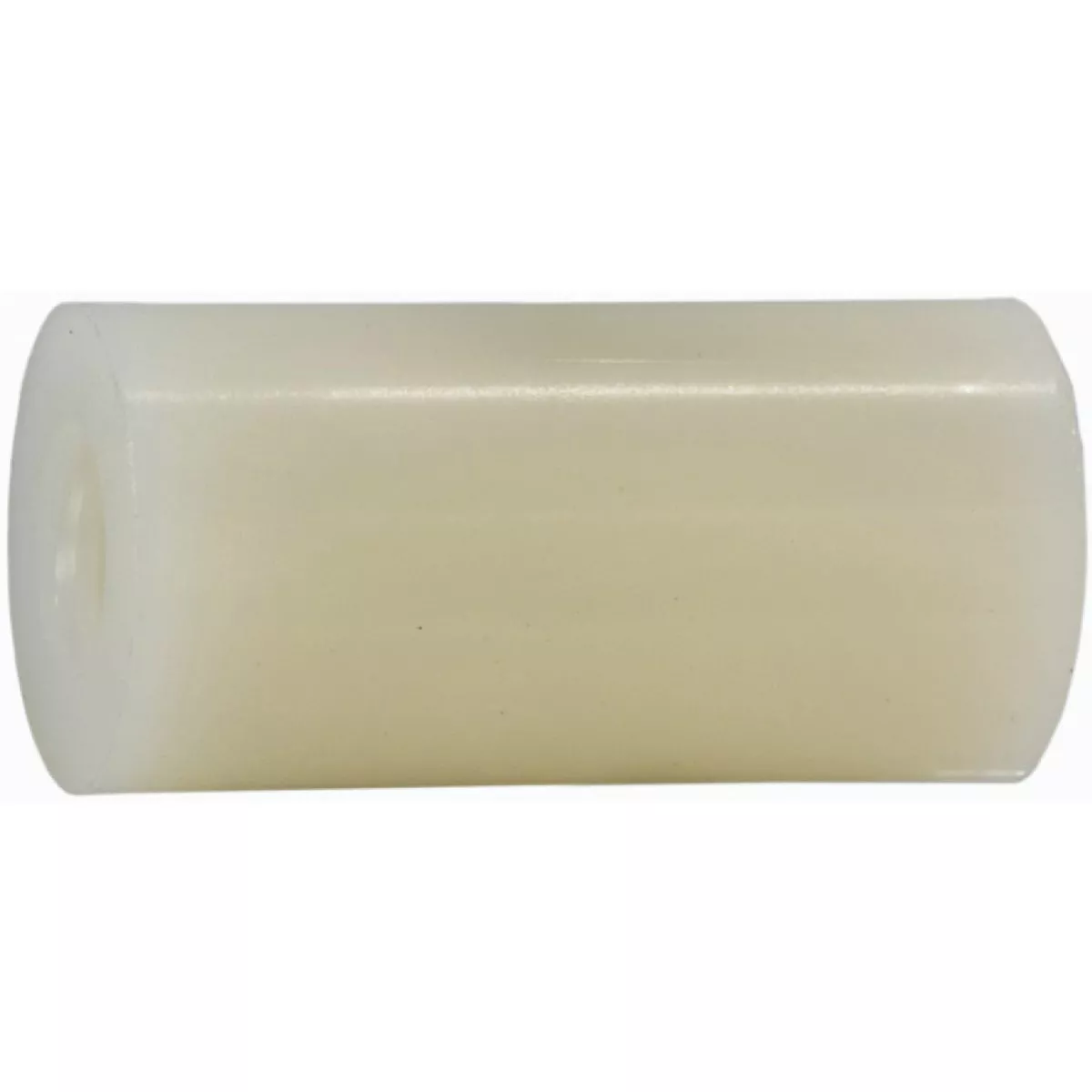 Midwest Fastener 1/4 In.-20 x 1 In. x 1/2 In. Nylon Plastic Coarse Threaded Spacers (12 Ct.)-