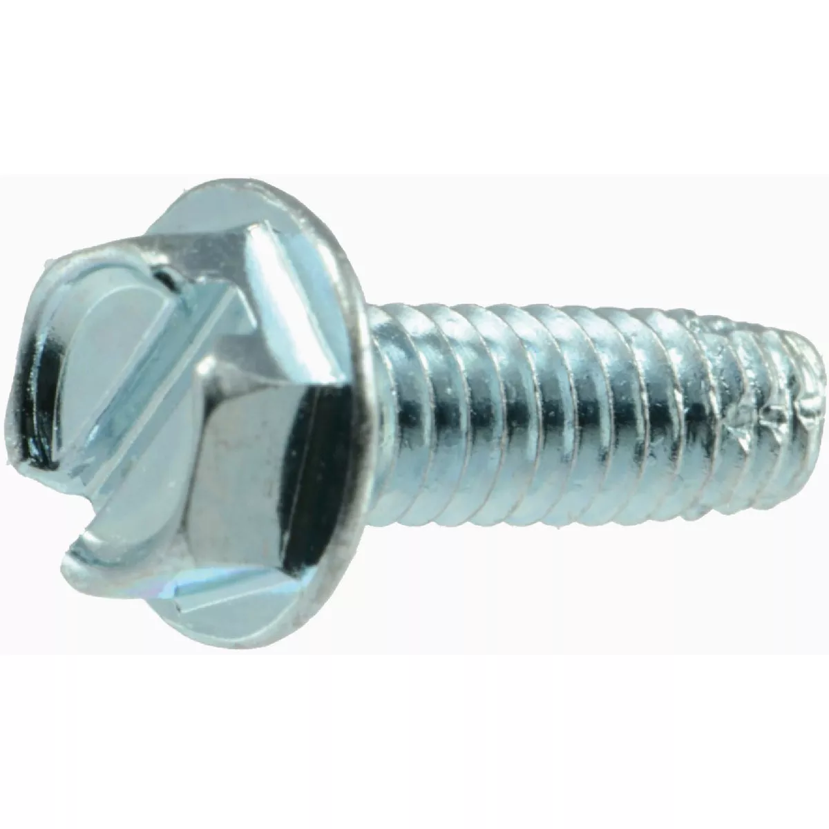 Midwest Fastener #8-32 x 1/2 In. Zinc Plated Steel Coarse Thread Hex Head Type F Sheet Metal Screws