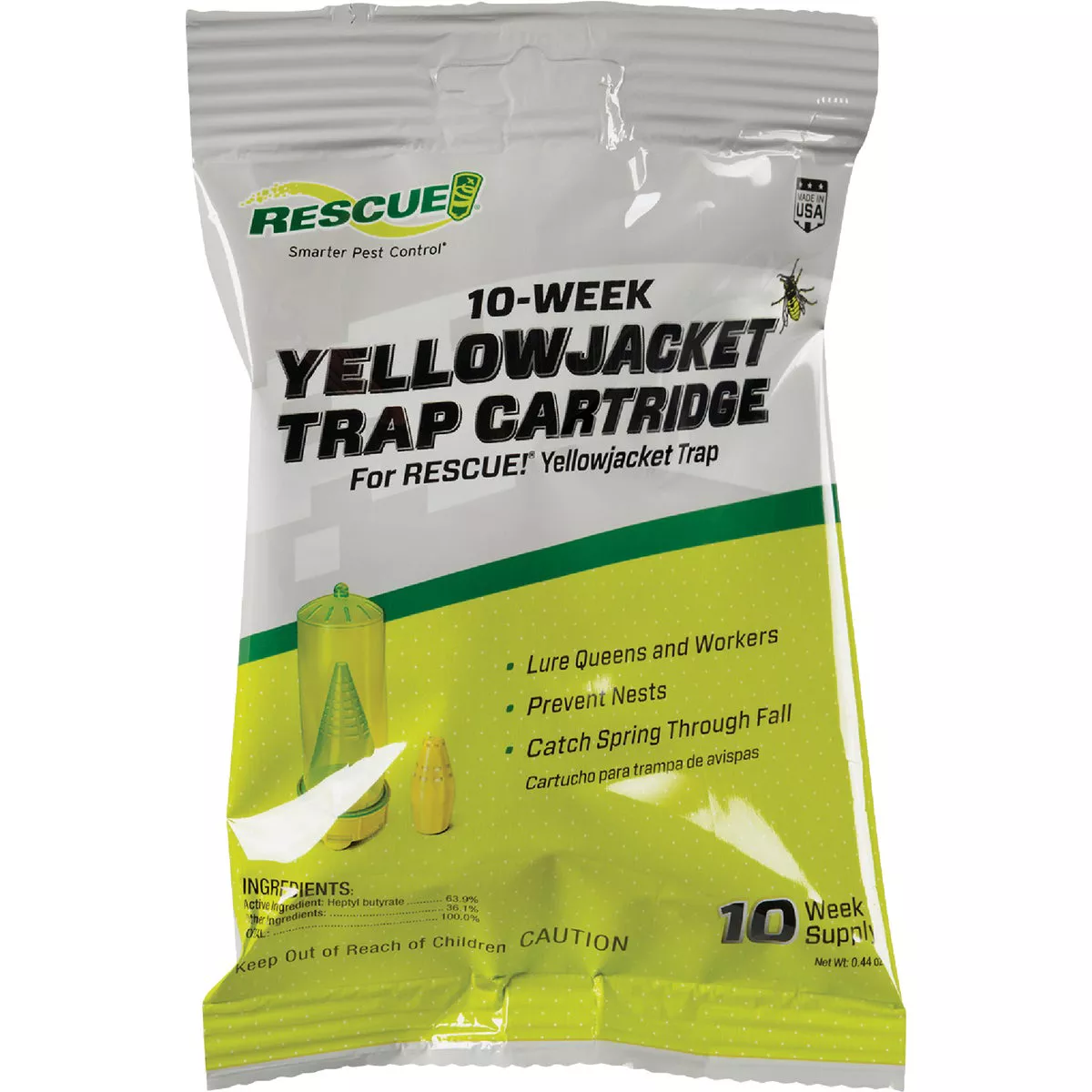 Rescue 0.44 Oz. Liquid Outdoor Yellow Jacket Bait Cartridge - photo 3