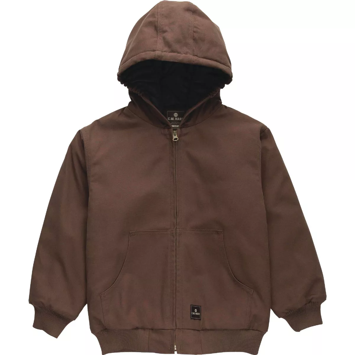 Berne Heartland Men's Medium Bark Hooded Work Jacket - photo 2