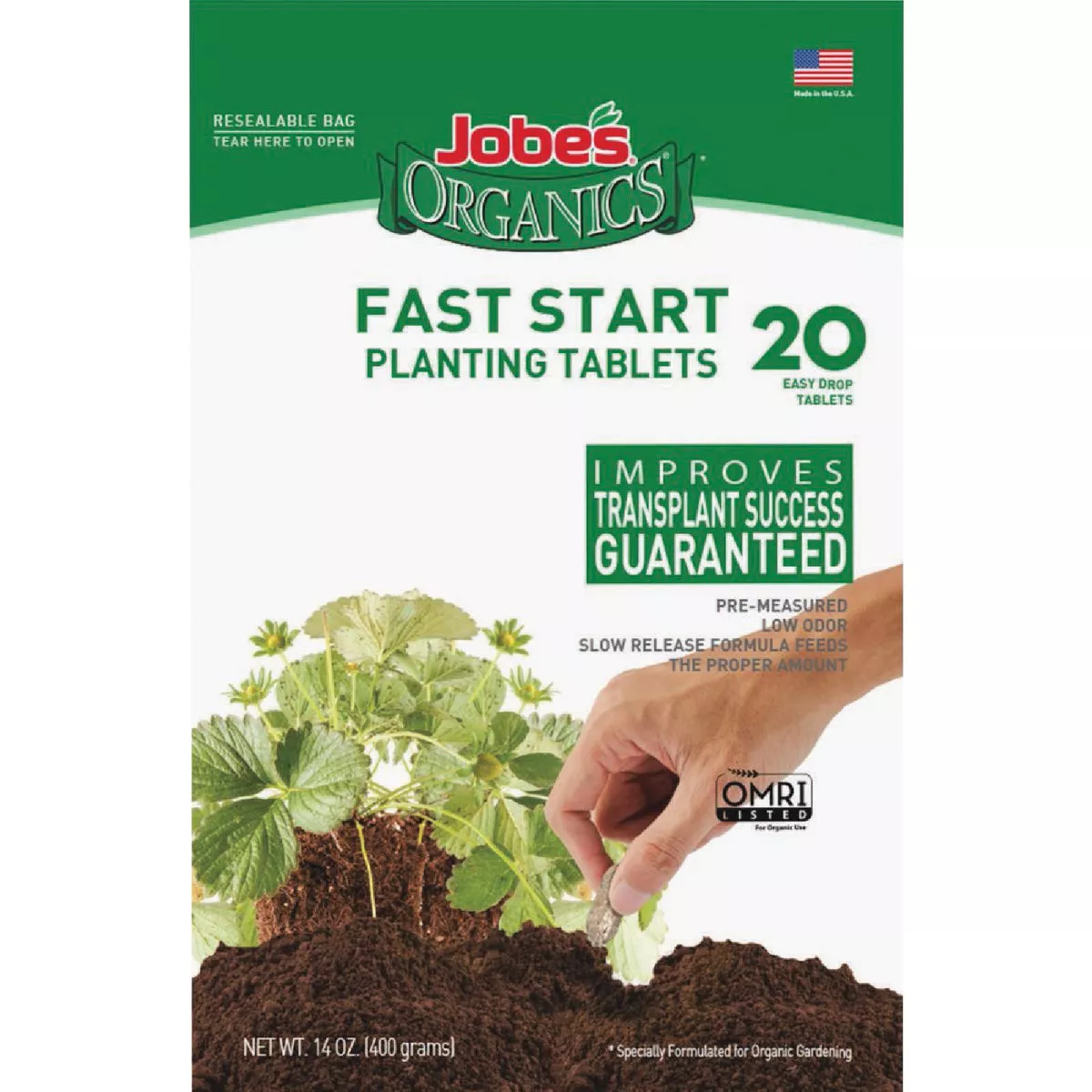 Jobe's Organics Fast Start Planting Tablets (20-Pack)