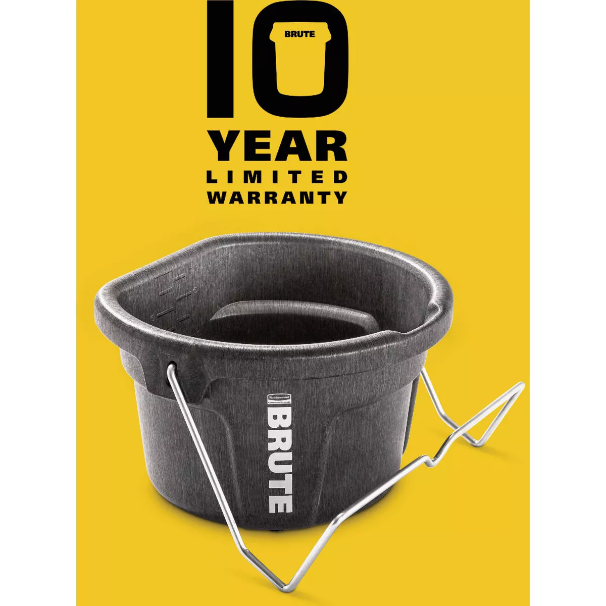Rubbermaid Commercial Brute 2 Gal. 3-in-1 Flat Back Bucket - photo 2