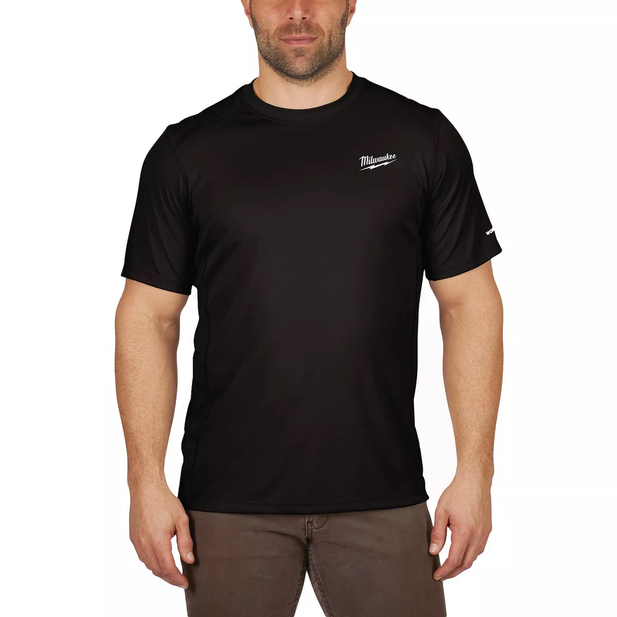 Milwaukee WorkSkin Men's XL Black Short Sleeve Lightweight Performance Shirt