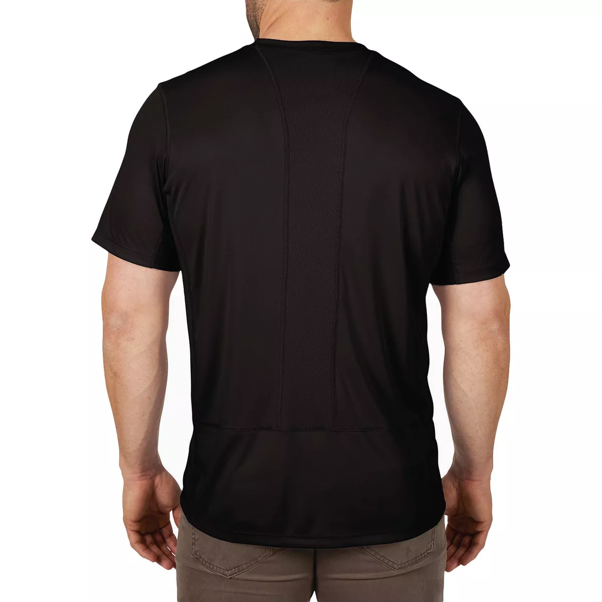 Milwaukee WorkSkin Men's XL Black Short Sleeve Lightweight Performance Shirt - photo 2