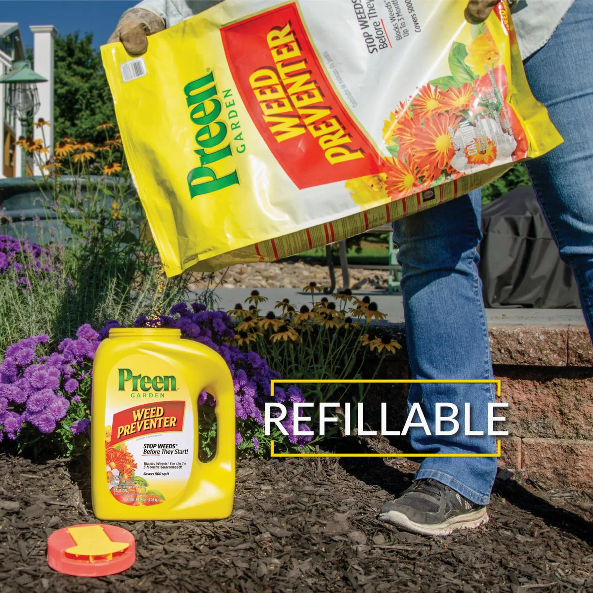 Preen 5.625 Lb. Ready To Use Granules Garden Weed Preventer - photo 6