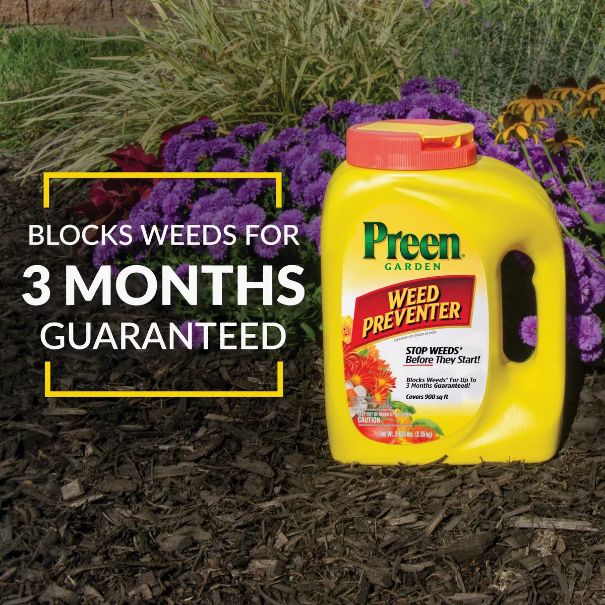 Preen 5.625 Lb. Ready To Use Granules Garden Weed Preventer - photo 8