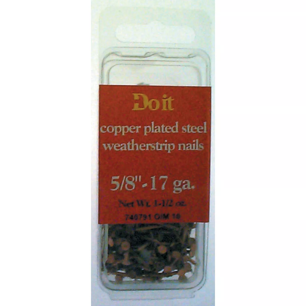 Hillman Anchor Wire 3/4 In. 17 ga Copper Plated Weatherstrip Specialty Nails (167-Count) - photo 2
