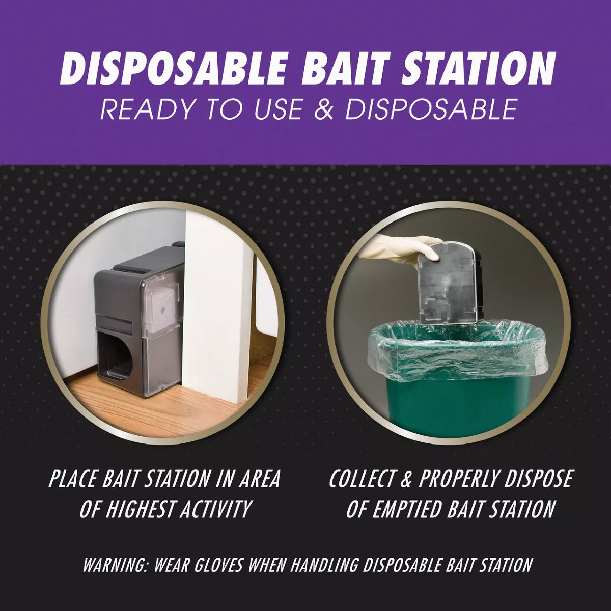 Tomcat Advanced Formula Disposable Rat and Mouse Bait Station - photo 7