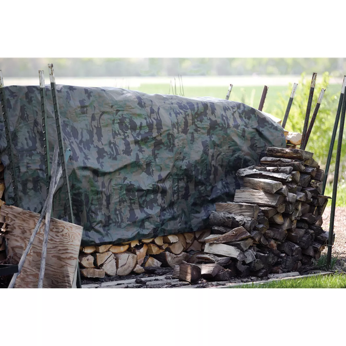 Do it Best Camo Woven 8 Ft. x 10 Ft. Medium Duty Poly Tarp - photo 2