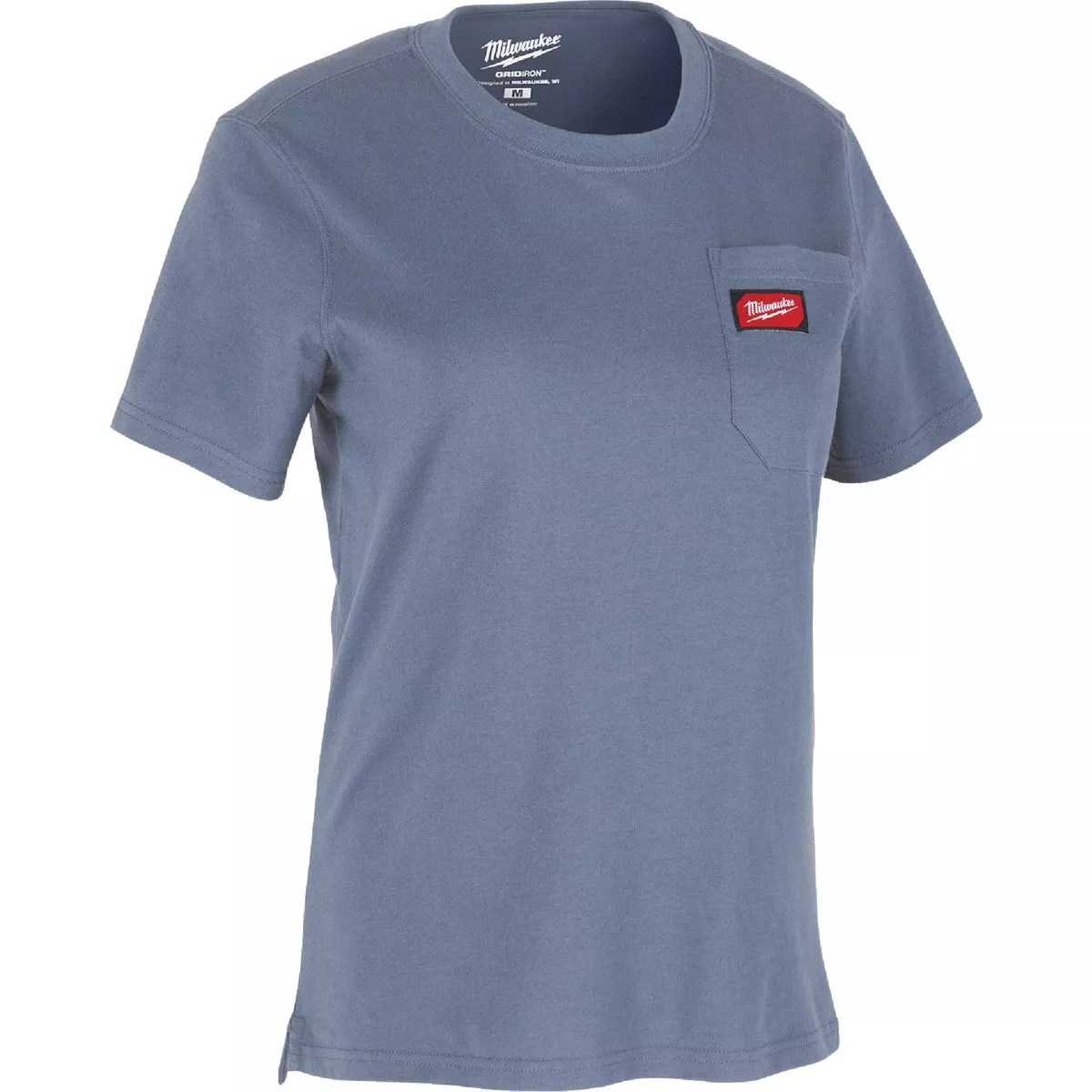 Milwaukee GridIron Women's 2XL Blue Short Sleeve Pocket T-Shirt - photo 3