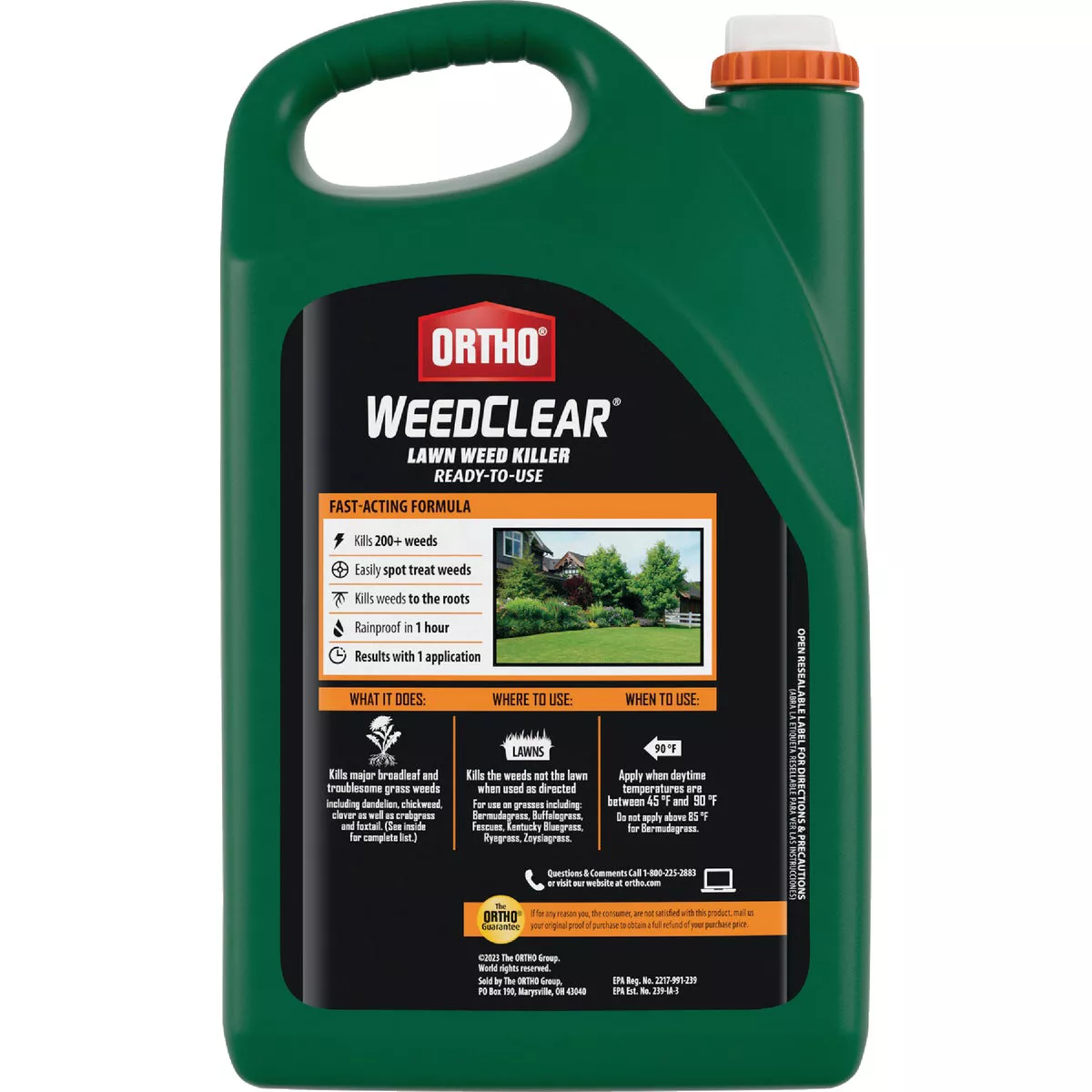 Ortho WeedClear 1 Gal. Ready-To-Use Refill Lawn Weed Killer - photo 2