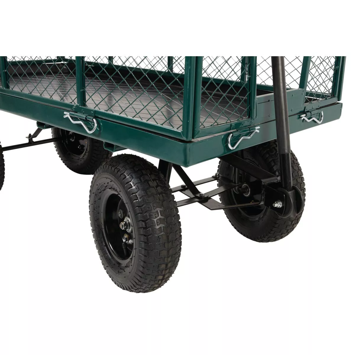 Best Garden 1000 Lb. Steel Garden Cart with Collapsible Sides - photo 3