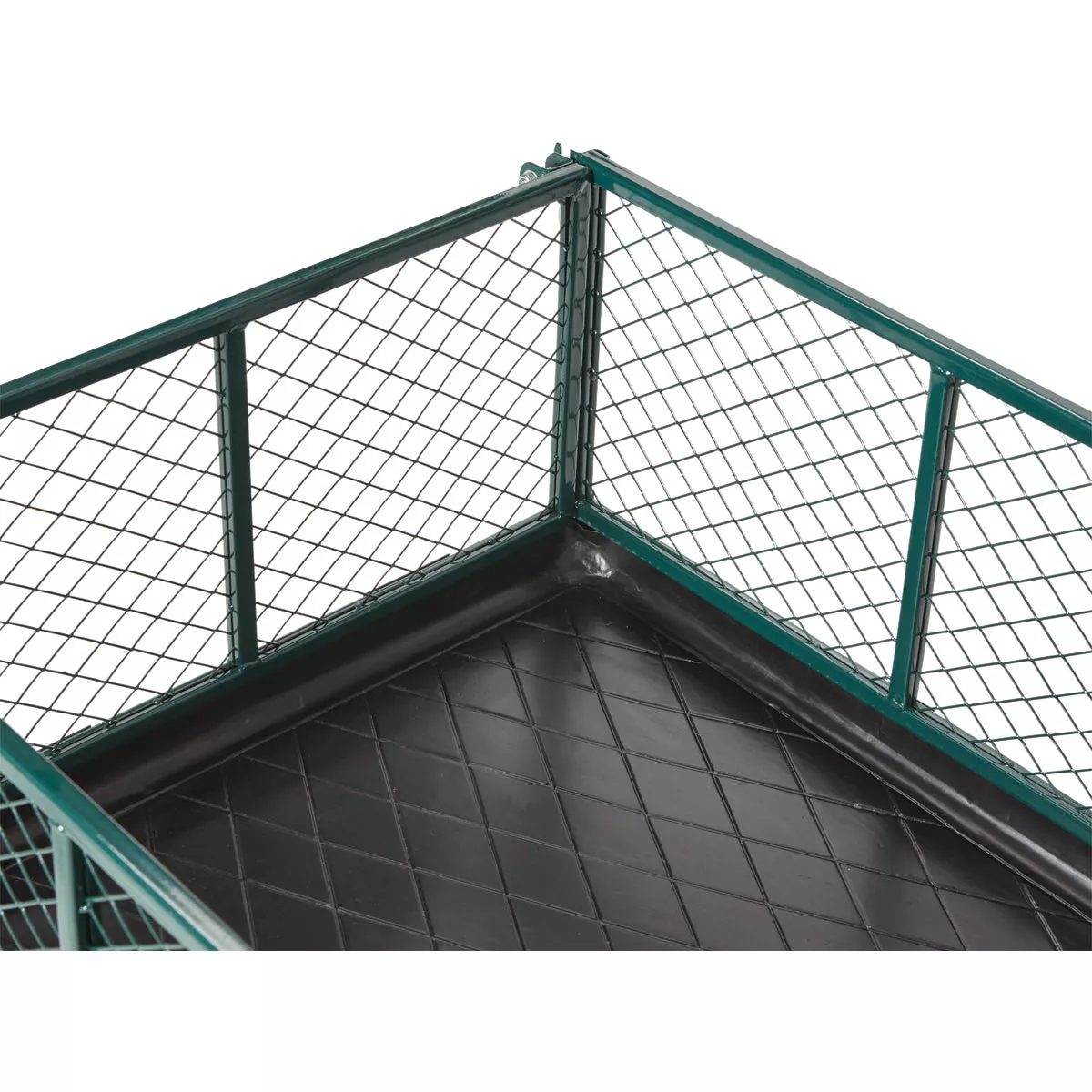 Best Garden 1000 Lb. Steel Garden Cart with Collapsible Sides - photo 4