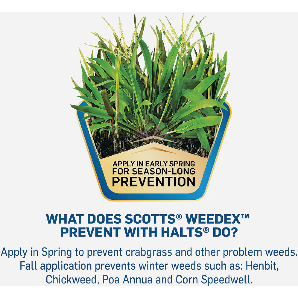 Scotts WeedEx Prevent with Halts 10.06 Lb. 5000 Sq. Ft. Crabgrass Preventer Do it Best