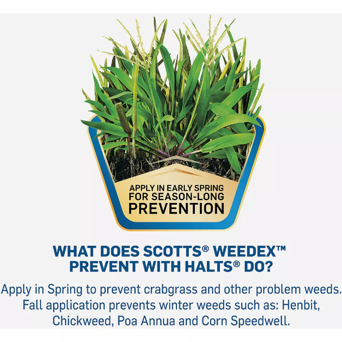 Scotts WeedEx Prevent with Halts 10.06 Lb. 5000 Sq. Ft. Crabgrass Preventer - photo 6