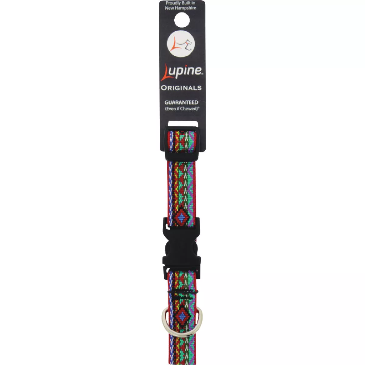 Lupine 3/4 In. Woven Pattern El Paso 9 to 14 In. Adjustable Collar