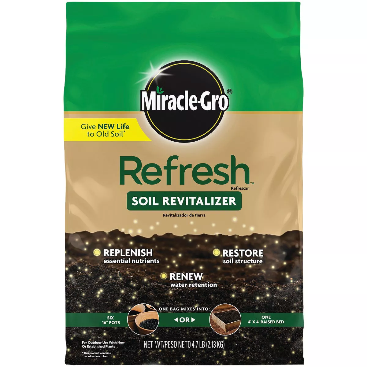 Miracle-Gro Refresh 4.7 Lb. Soil Revitalizer