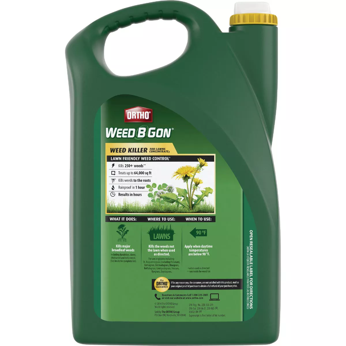 Ortho Weed-B-Gon 1 Gal. Concentrate Weed Killer For Lawns - photo 2