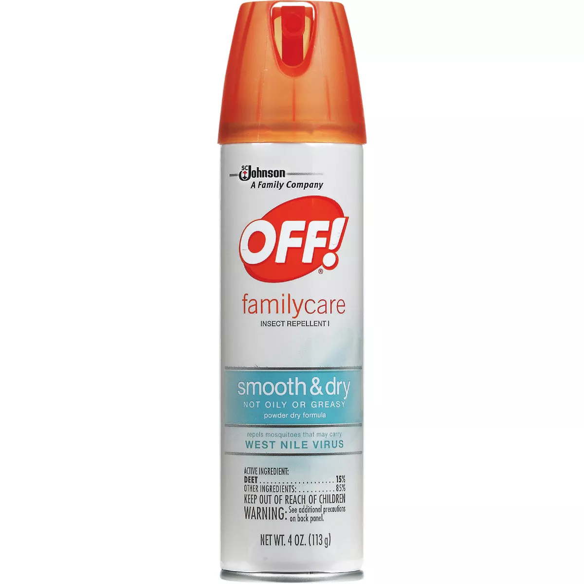 OFF! Family Care 4 Oz. Dry Insect Repellent Aerosol Spray