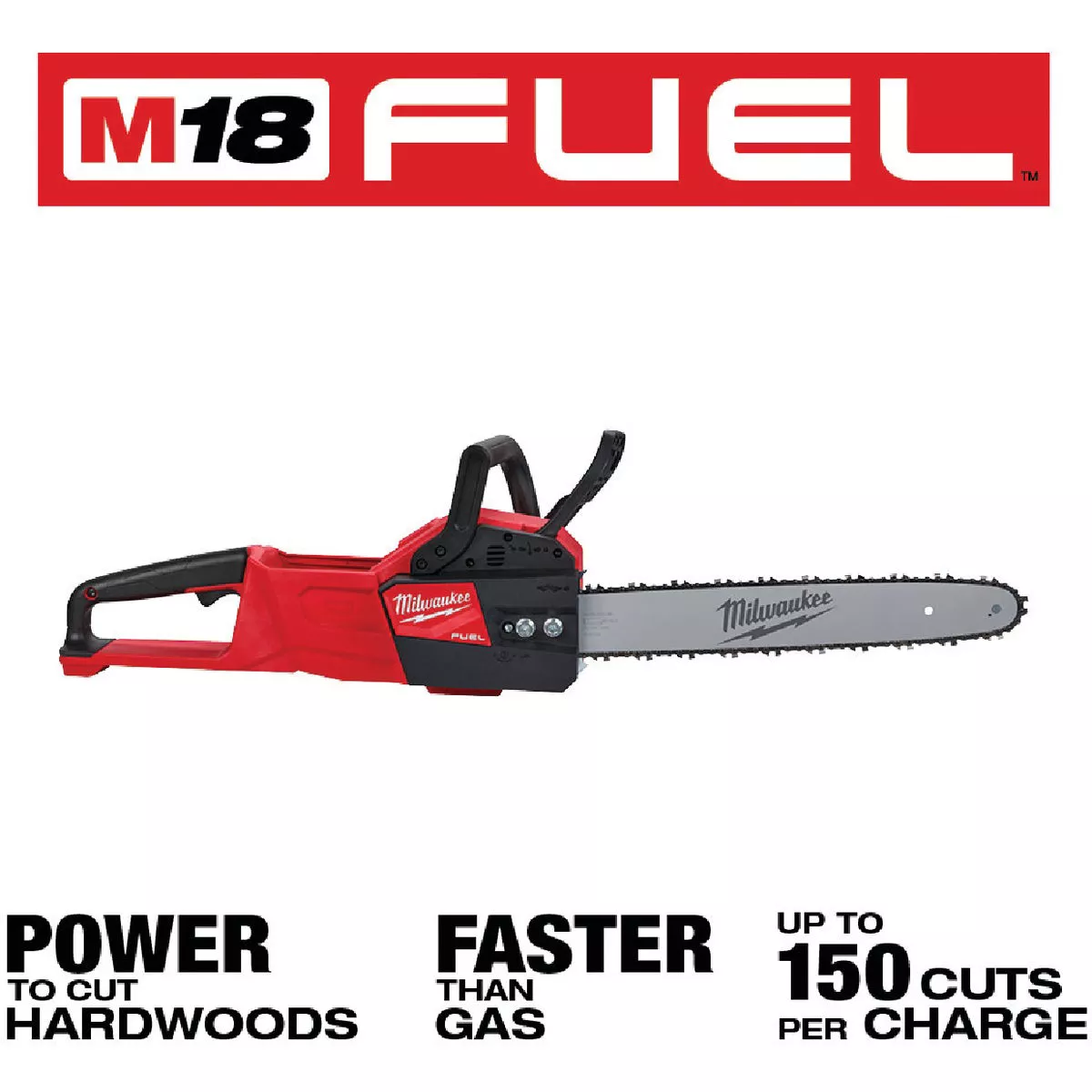 Milwaukee M18 FUEL Brushless 16 In. Cordless Chainsaw (Tool Only) - photo 2
