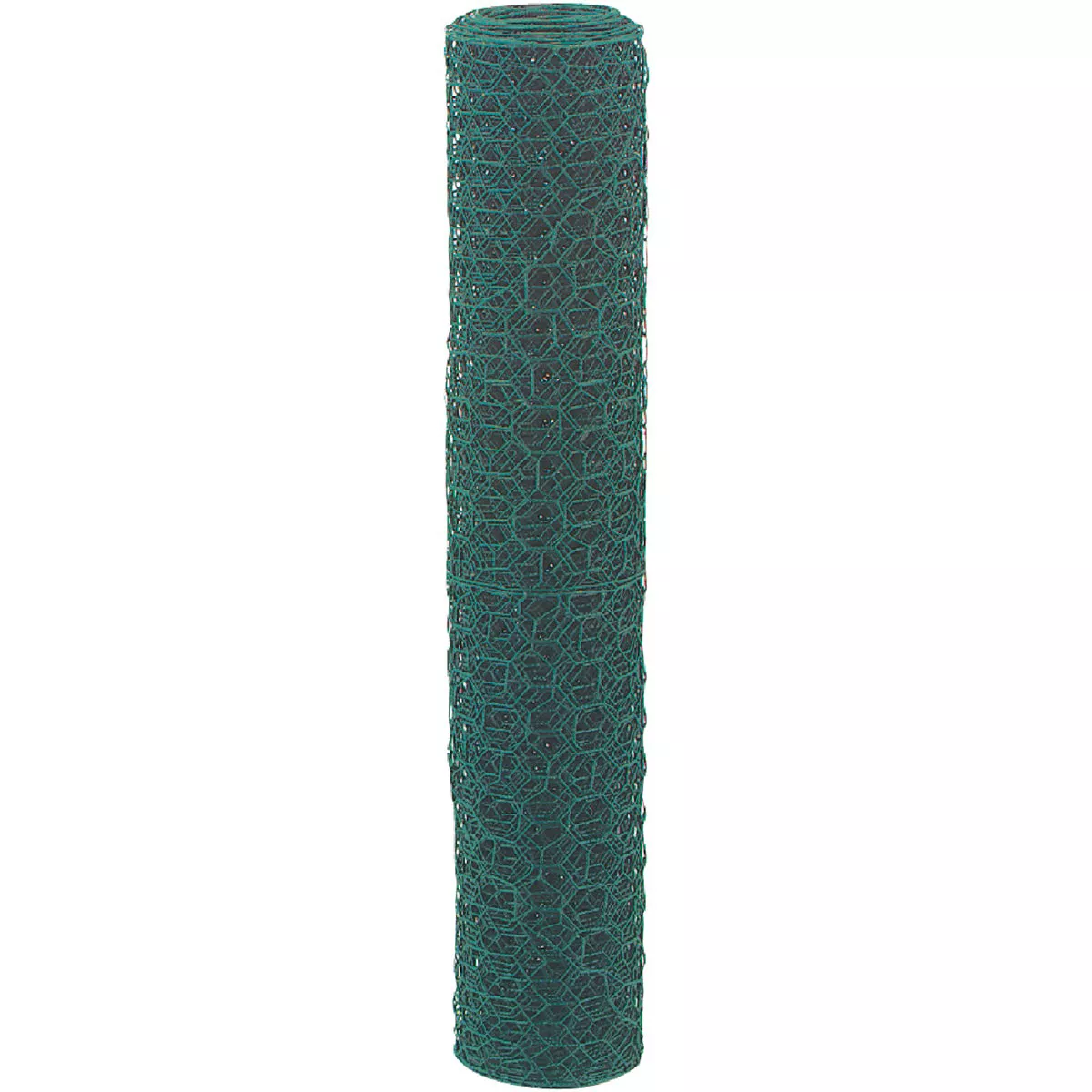 1 In. x 48 In. H. x 25 Ft. L. Green Vinyl-Coated Poultry Netting