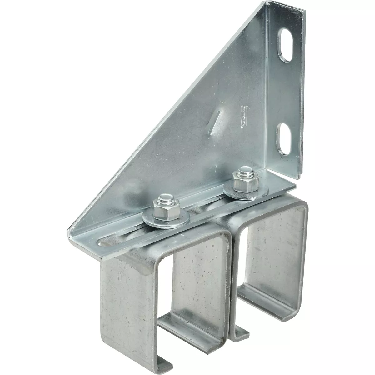 National Hardware Galvanized Double Box Rail Barn Door Bracket