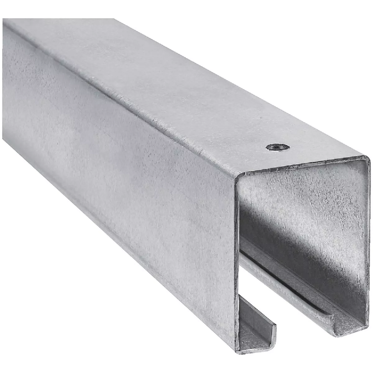 National Hardware 8 Ft. Galvanized Box Rail Barn Door Rail