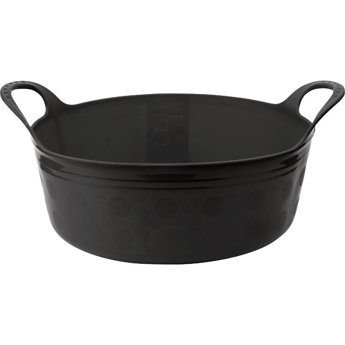 Tuff Stuff 5 Qt. Black Plastic Flex Tub | Do it Best