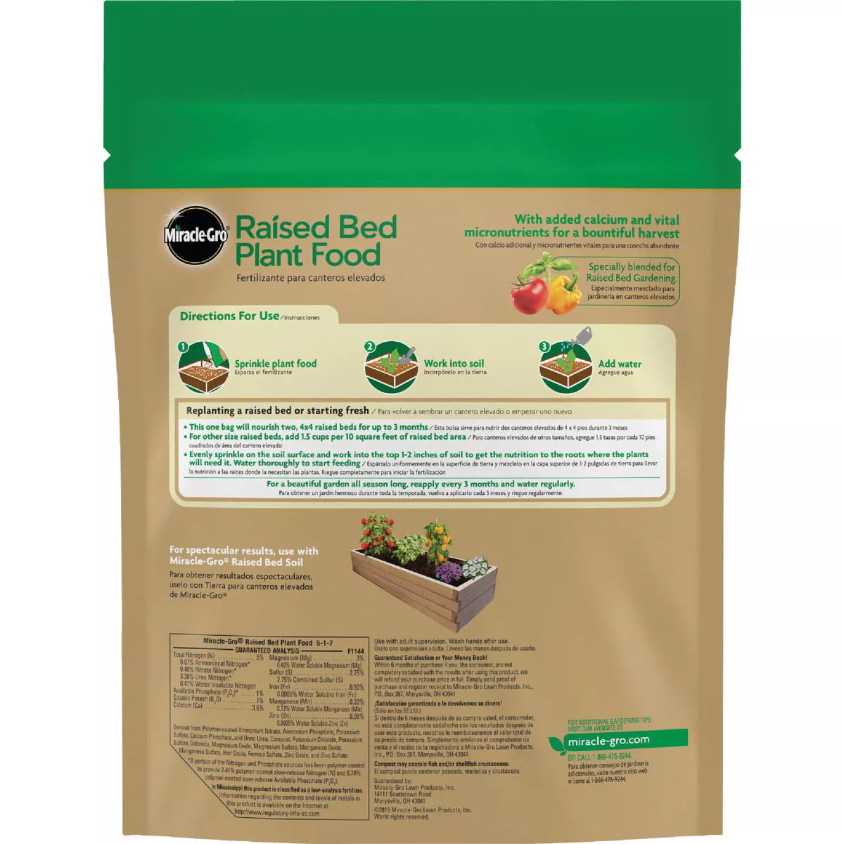 Miracle-Gro 2 Lb. Raised Bed Plant Food - photo 2
