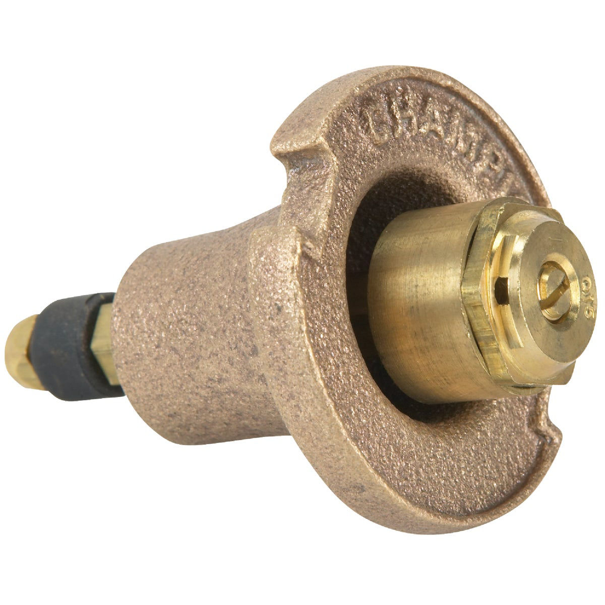 Champion 1.25 In. Quarter Circle Brass Pop-Up Sprinkler with Brass Nozzle