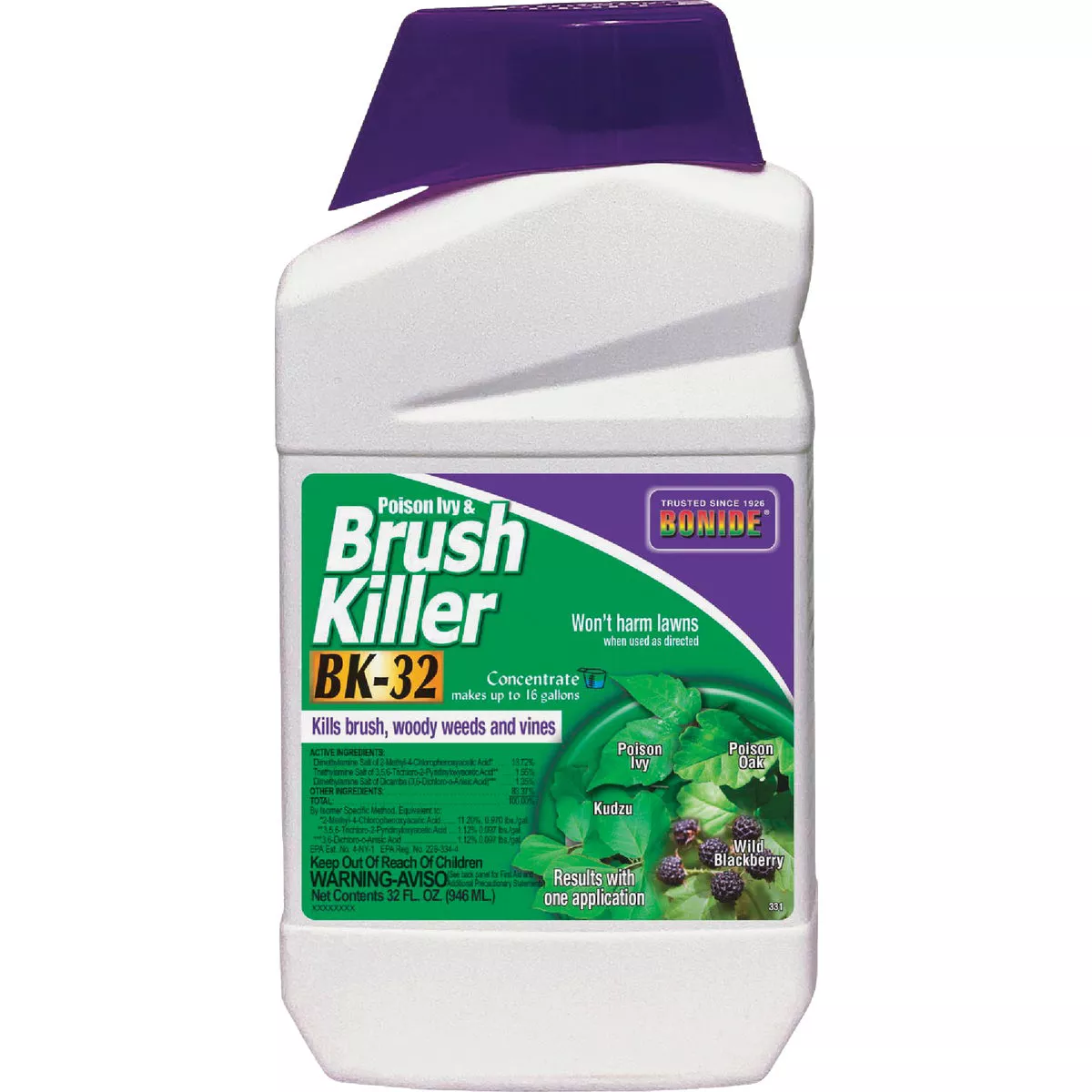 Bonide BK-32 32 Oz. Concentrate Poison Ivy & Brush Killer