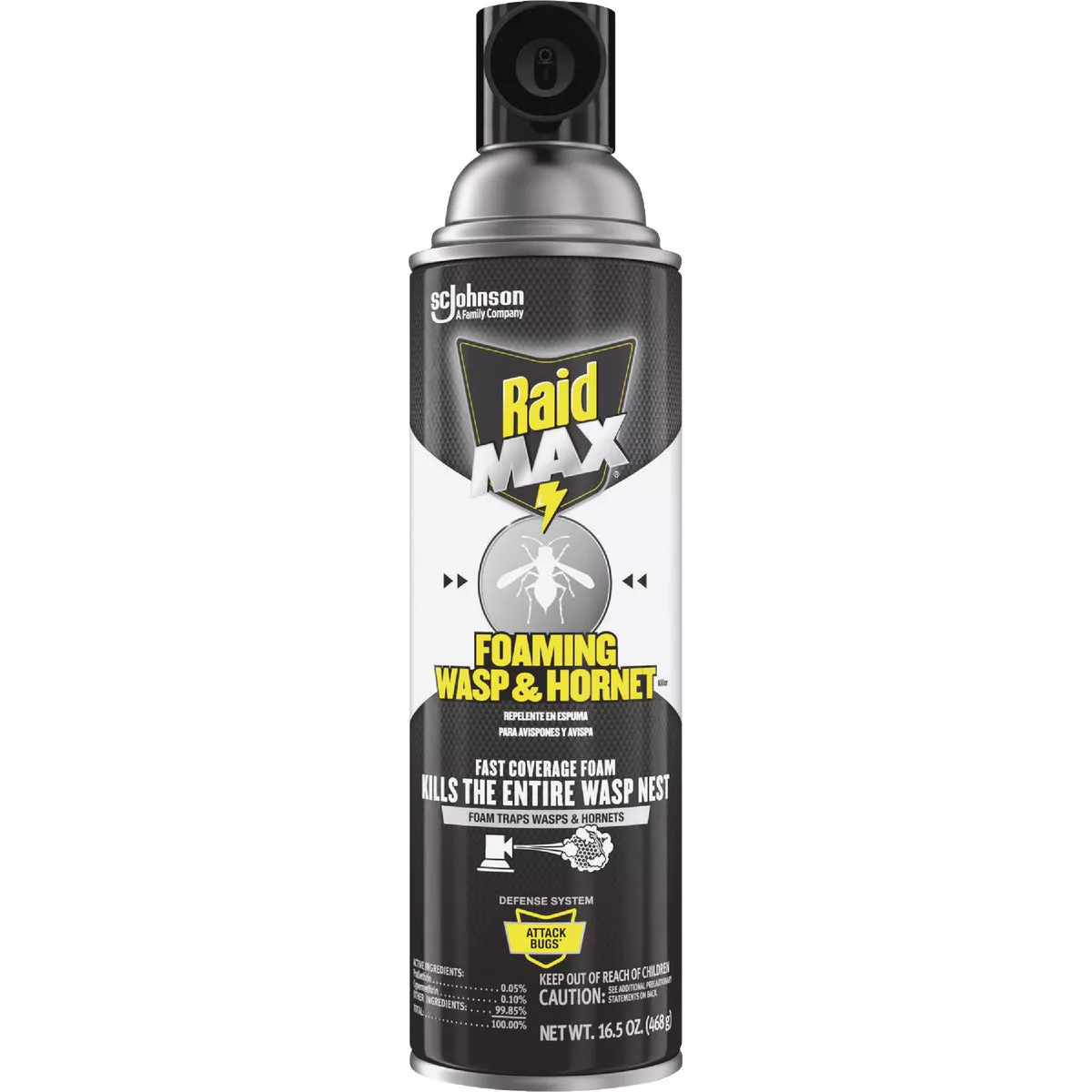 Raid Max 16.5 Oz. Foam Wasp & Hornet Killer