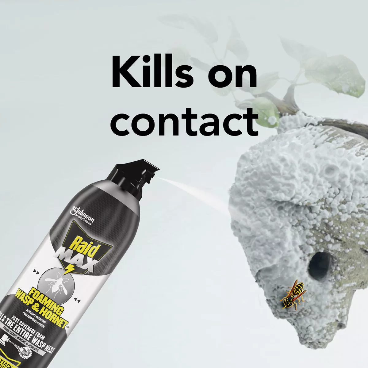 Raid Max 16.5 Oz. Foam Wasp & Hornet Killer - photo 5