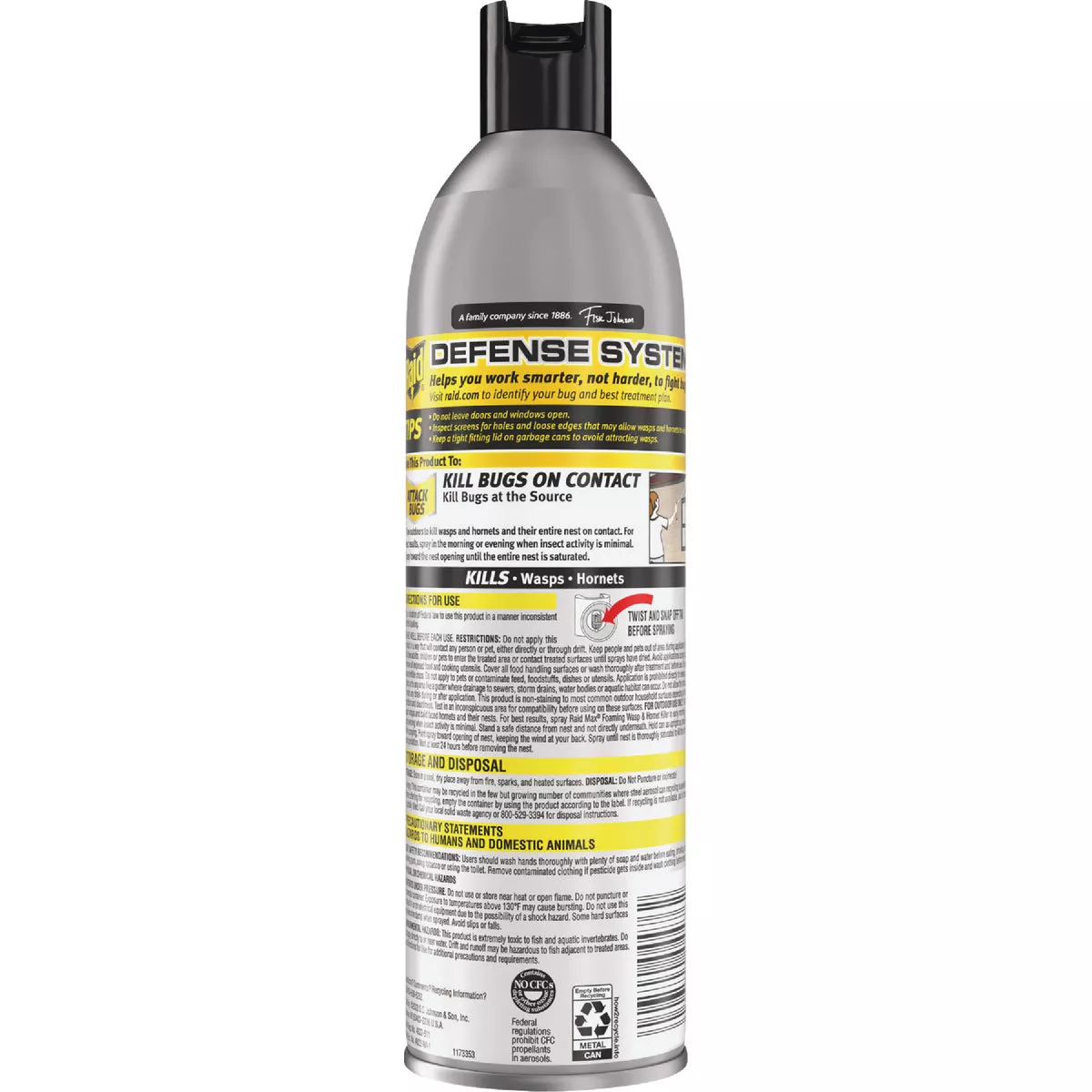 Raid Max 16.5 Oz. Foam Wasp & Hornet Killer - photo 2