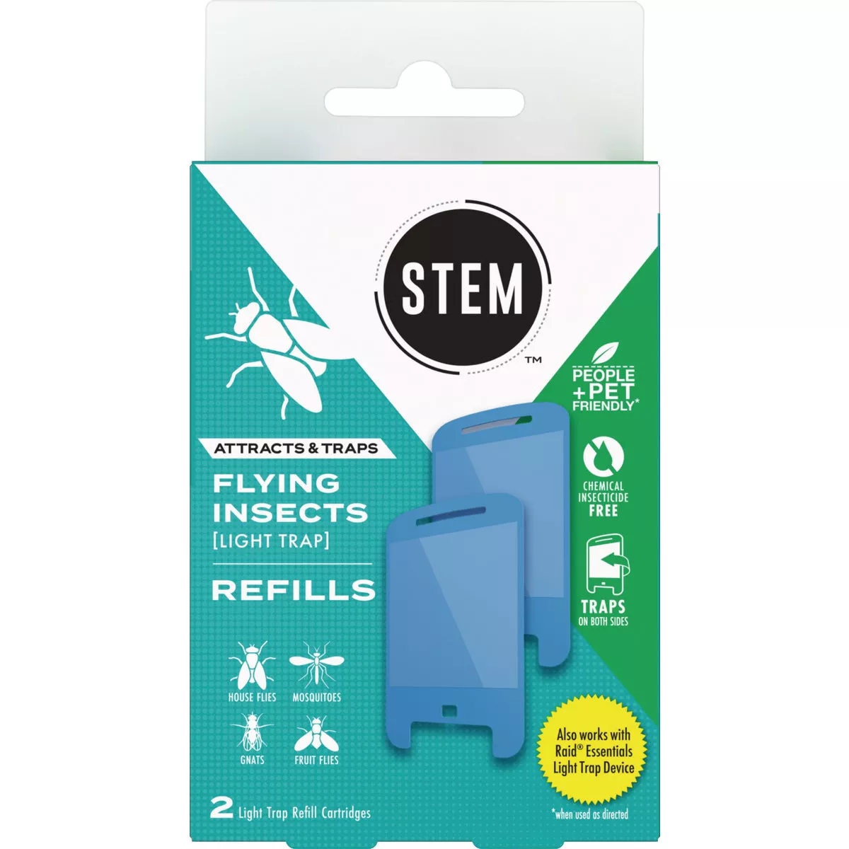 Stem Flying Insects Light Trap Refill (2-Pack)