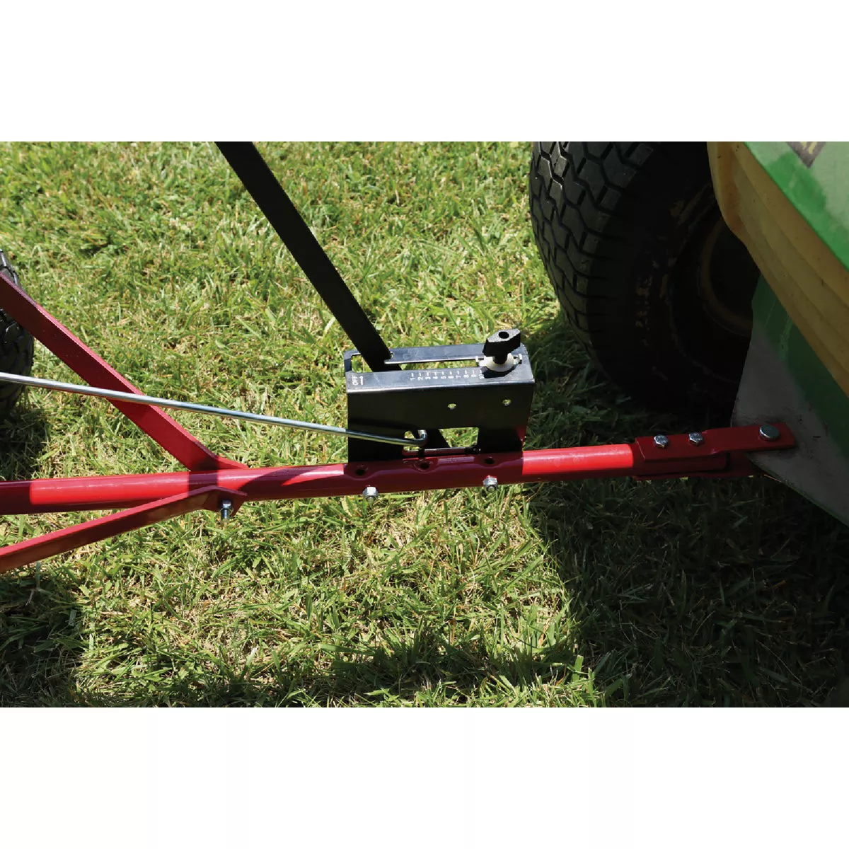 Precision Direct Drive 130 Lb. Tow Broadcast Spreader with Cover - photo 2