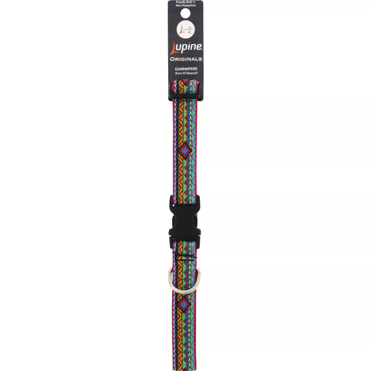 Lupine 1 In. Woven Pattern El Paso 16 to 28 In. Adjustable Collar