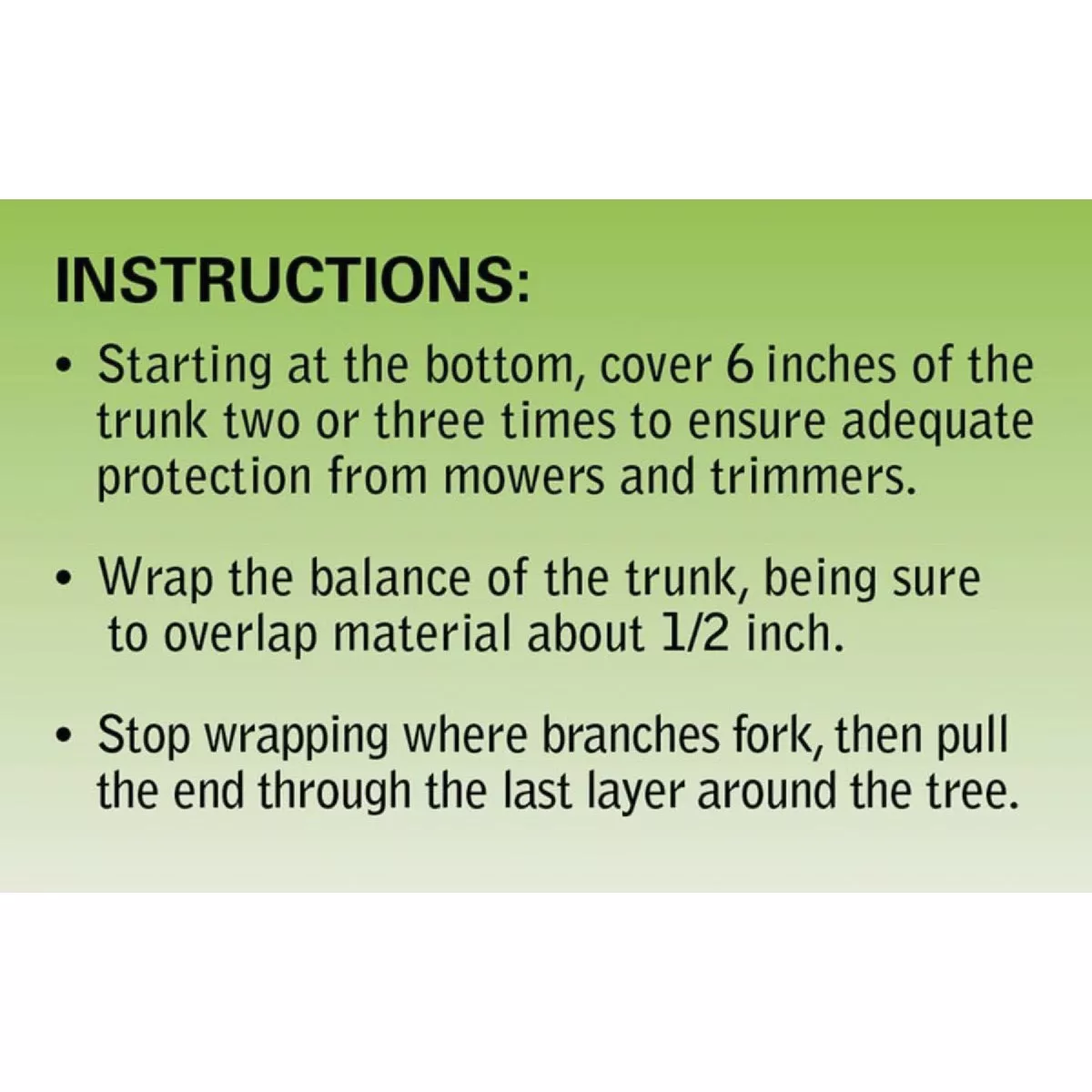 DeWitt White Polypropylene 3 In. x 50 Ft. Tree Wrap - photo 4