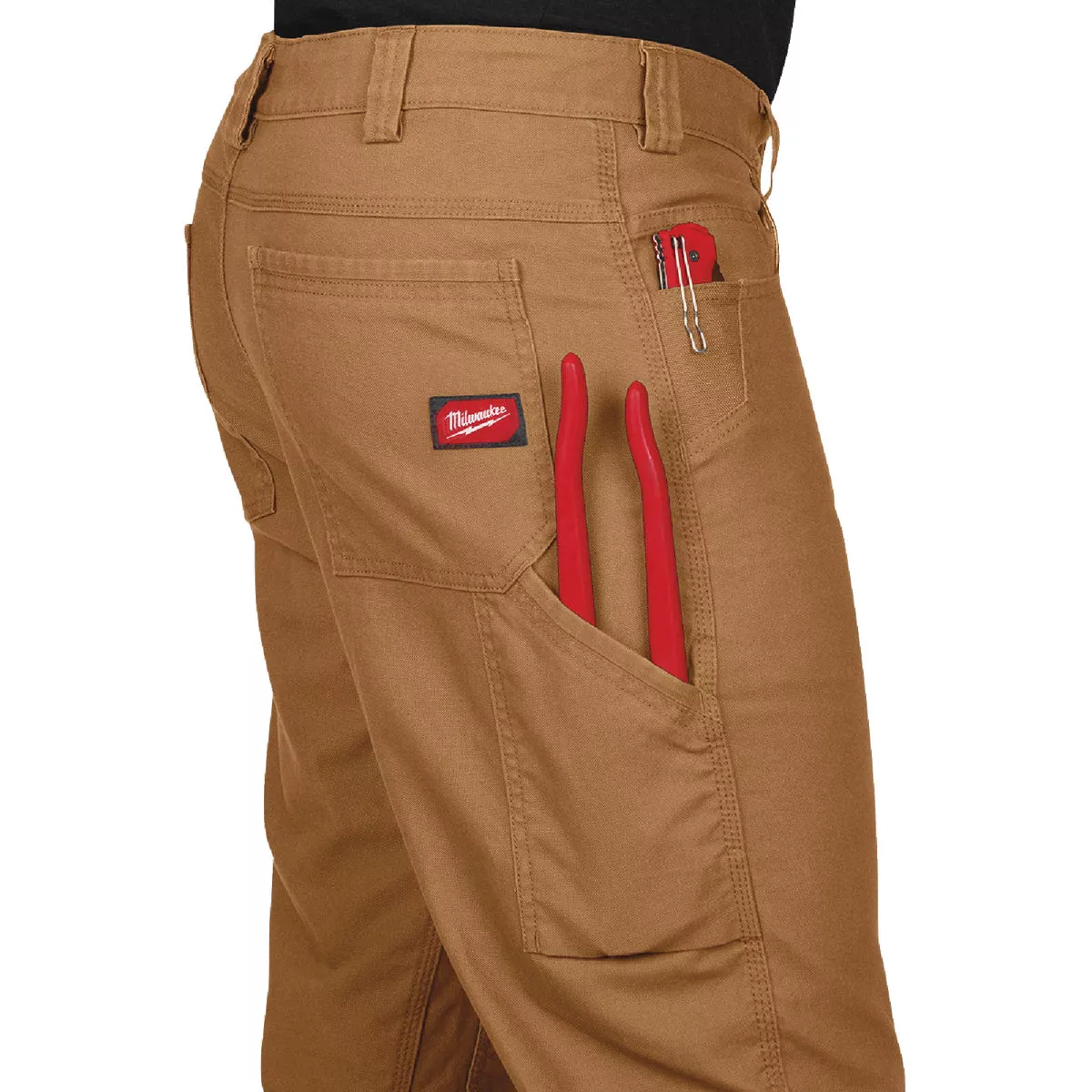 Milwaukee Flex Khaki 36 x 30 Heavy-Duty Work Pants - photo 4