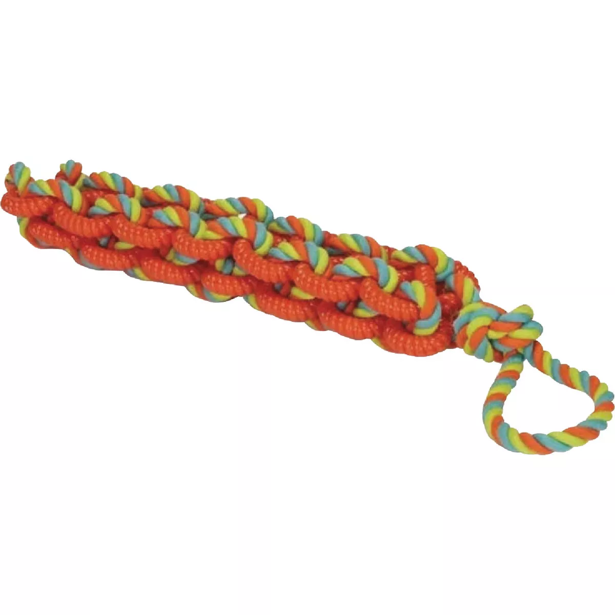 Boss Pet Chomper Braided TPR Rope Tug Dog Toy