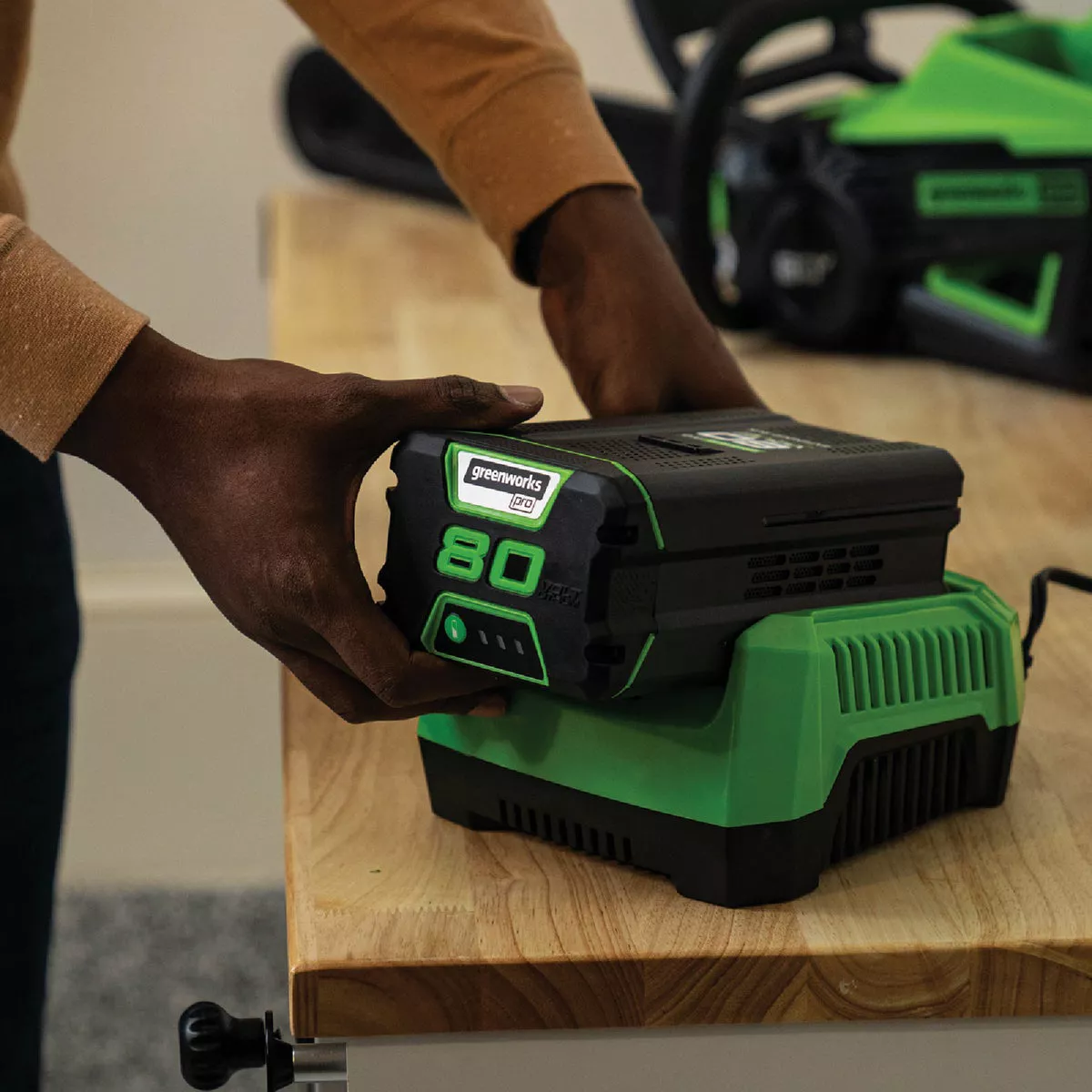 Greenworks 80V 4.0Ah Battery - photo 6
