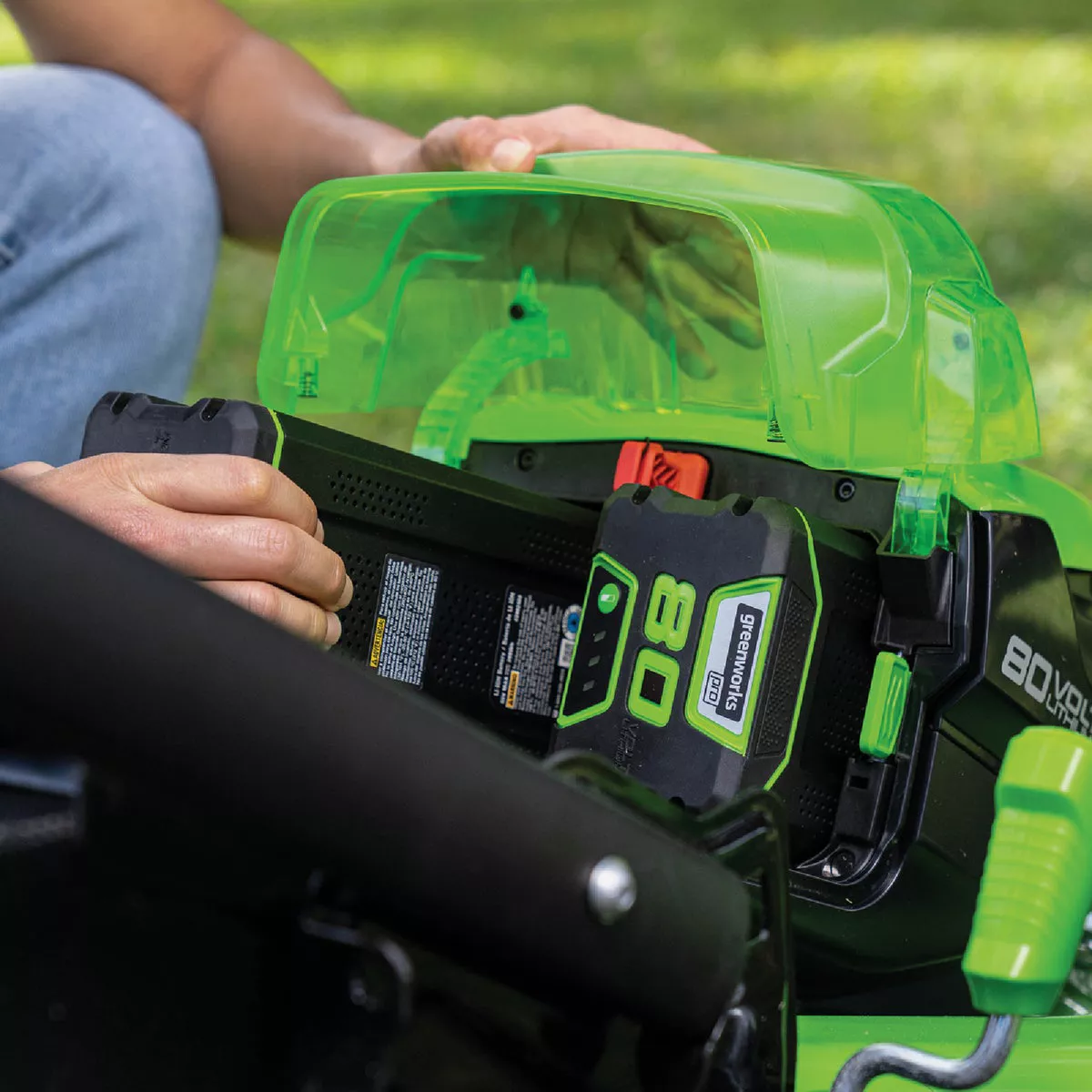 Greenworks 80V 4.0Ah Battery - photo 5
