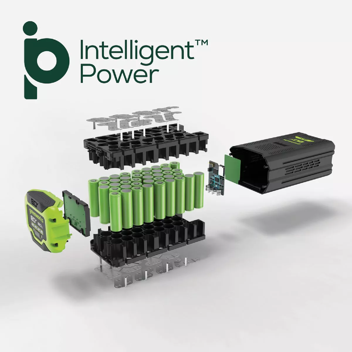 Greenworks 80V 4.0Ah Battery - photo 4