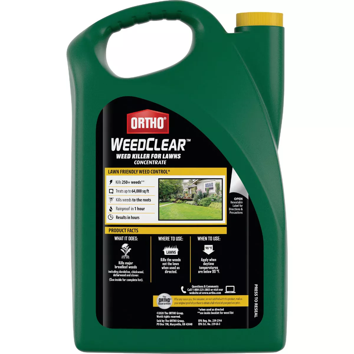 Ortho WeedClear 1 Gal. Concentrate Weed Killer For Lawns - photo 2