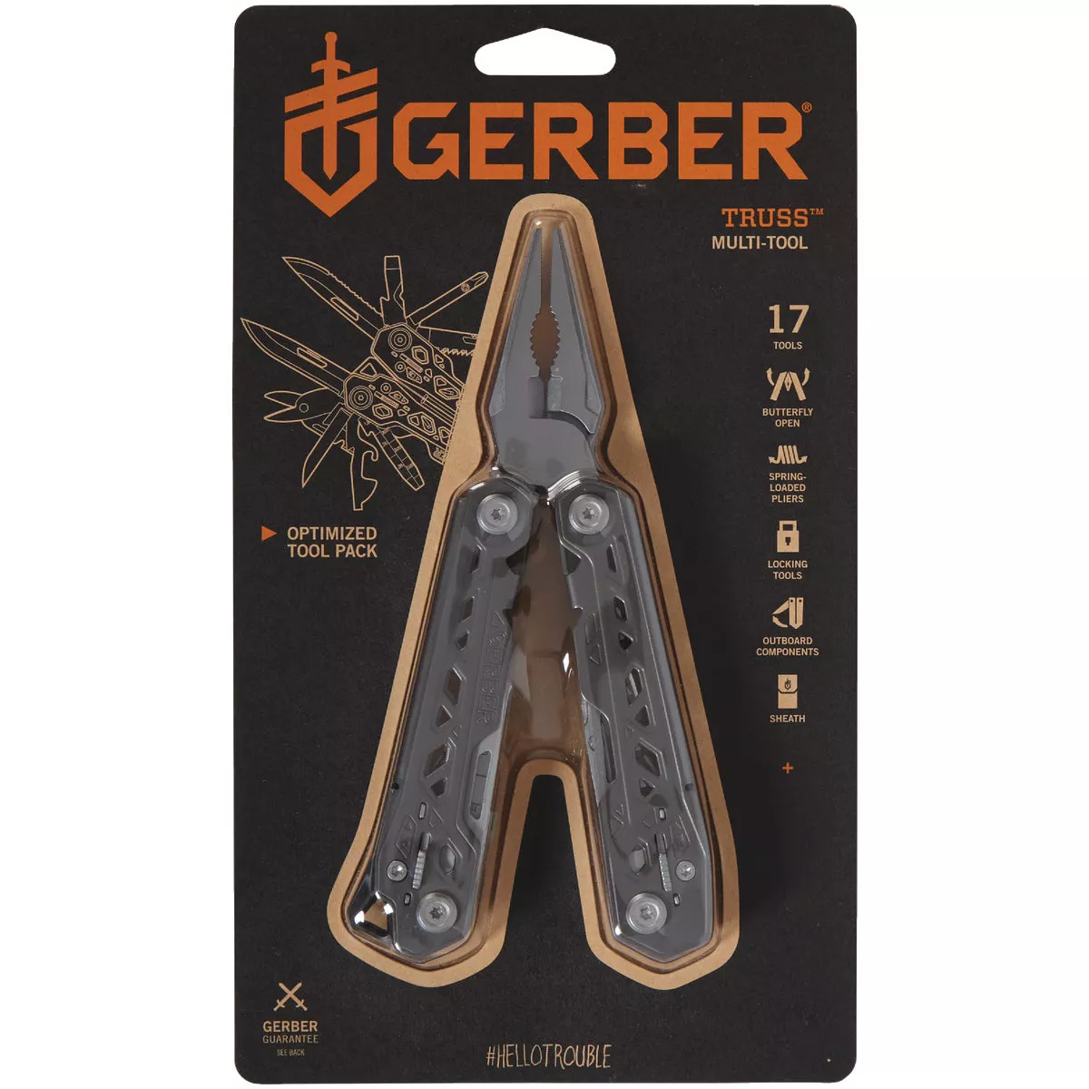 Gerber Truss 17-In-1 Stainless Steel Multi-Tool - photo 2