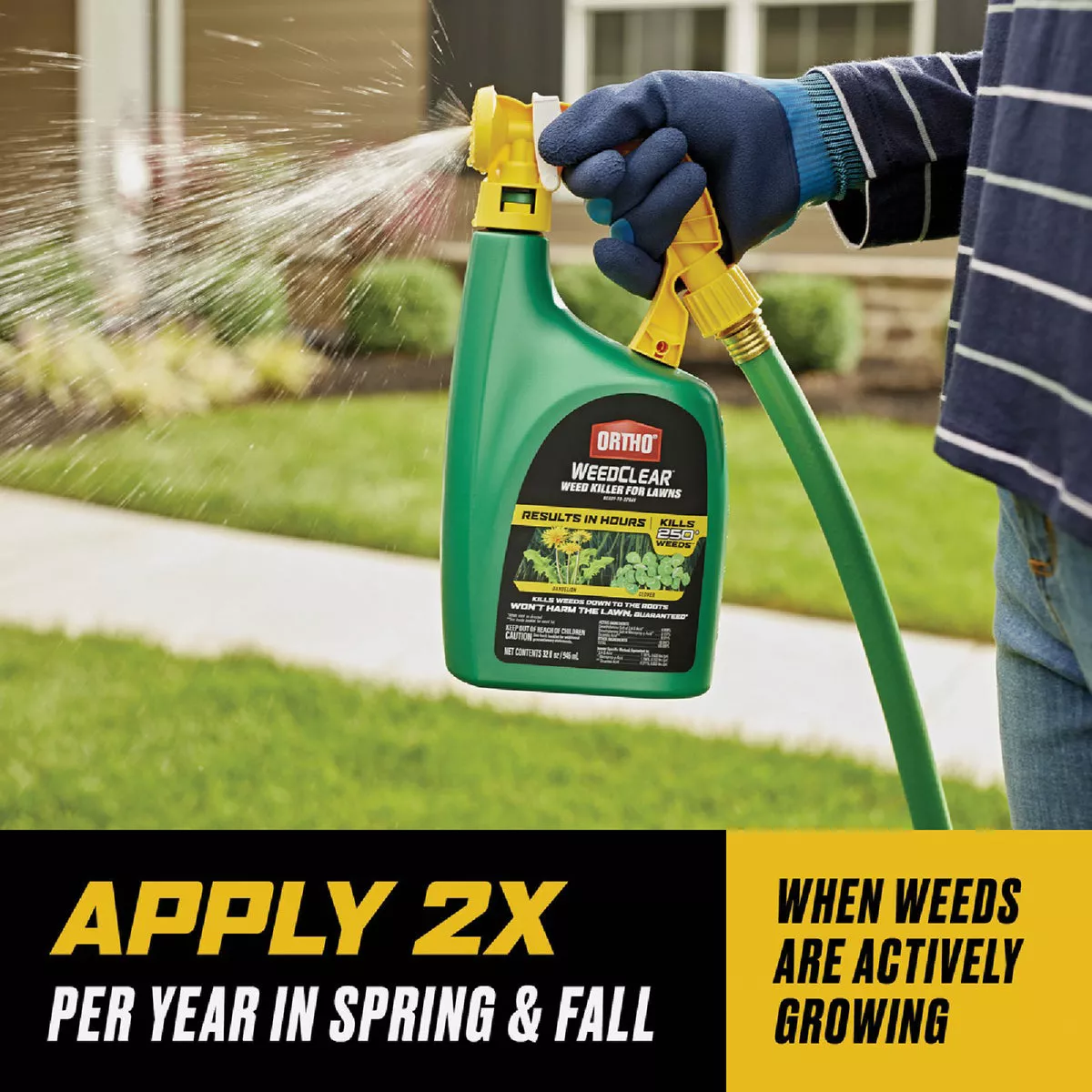 Ortho WeedClear 32 Oz. Ready To Spray Hose End Weed Killer For Lawns - photo 5