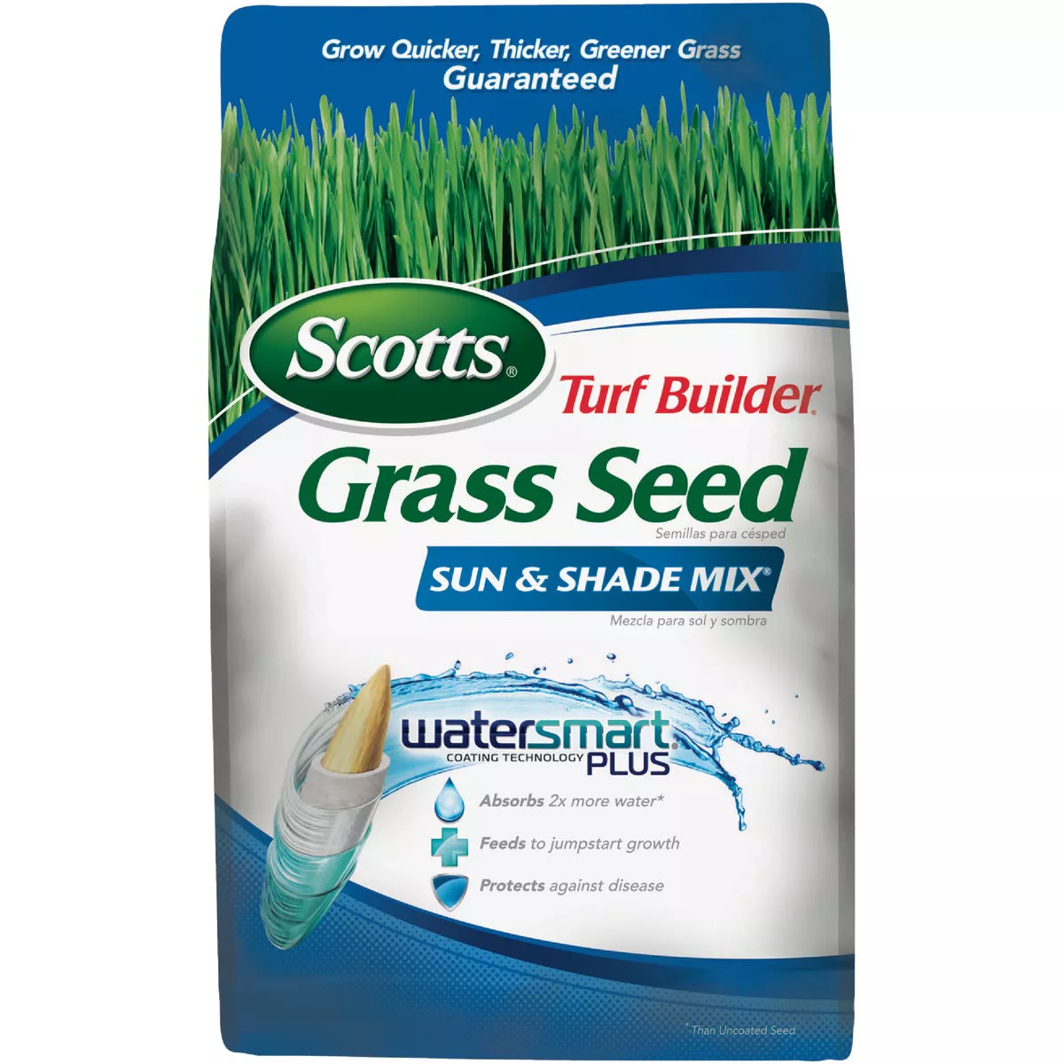 Scotts Turf Builder WaterSmart Plus 3 Lb. 1200 Sq. Ft. Sun & Shade Mix Grass Seed