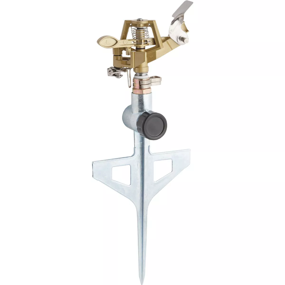 Best Garden Metal 5600 Sq. Ft. T-Spike Impulse Sprinkler