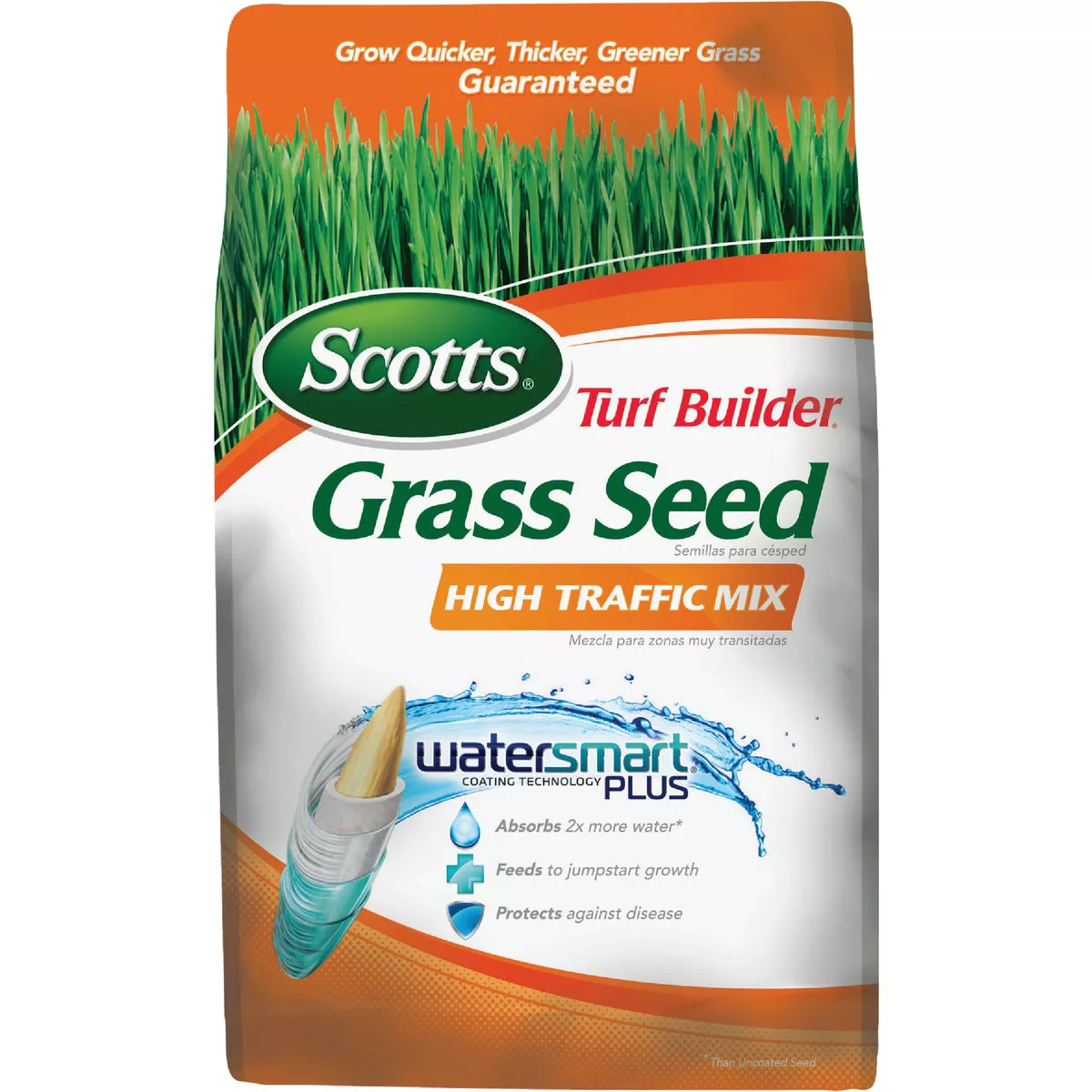 Scotts Turf Builder WaterSmart Plus 3 Lb. 1500 Sq. Ft. High Traffic Mix Grass Seed